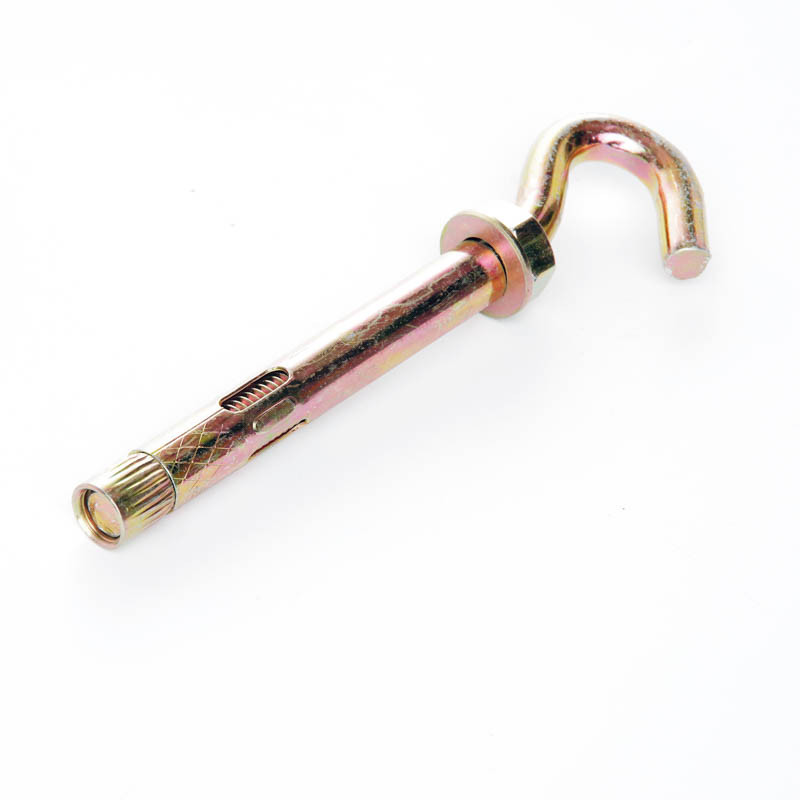 

Анкер с кожухом и гайкой с C-крюком М10/12*100 цинк жёлтый (ящ. 140 шт.) APRO