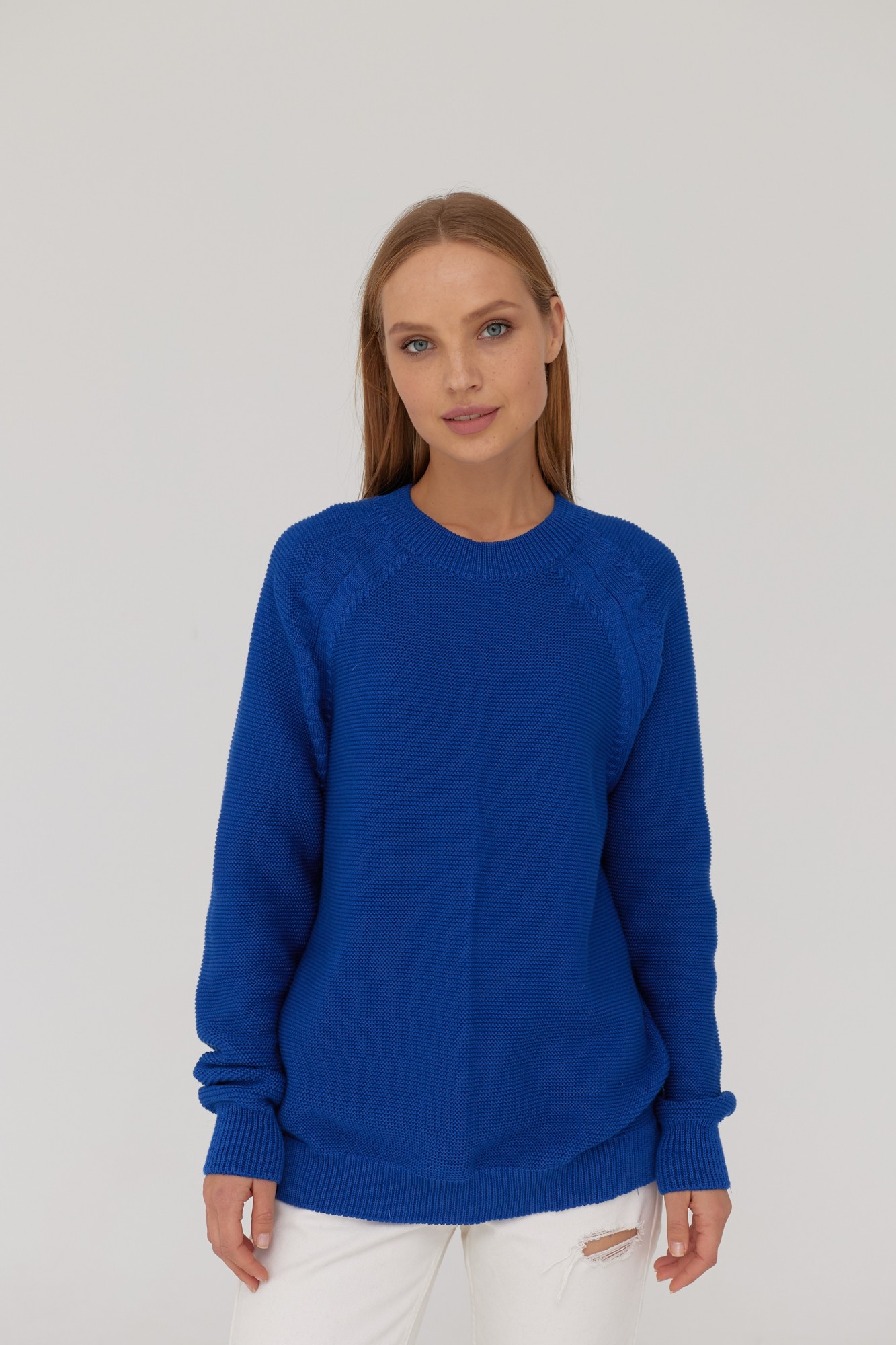 

Свитер LYTVYN Reglan  Электрик, Свитер LYTVYN Reglan 42-46 Электрик