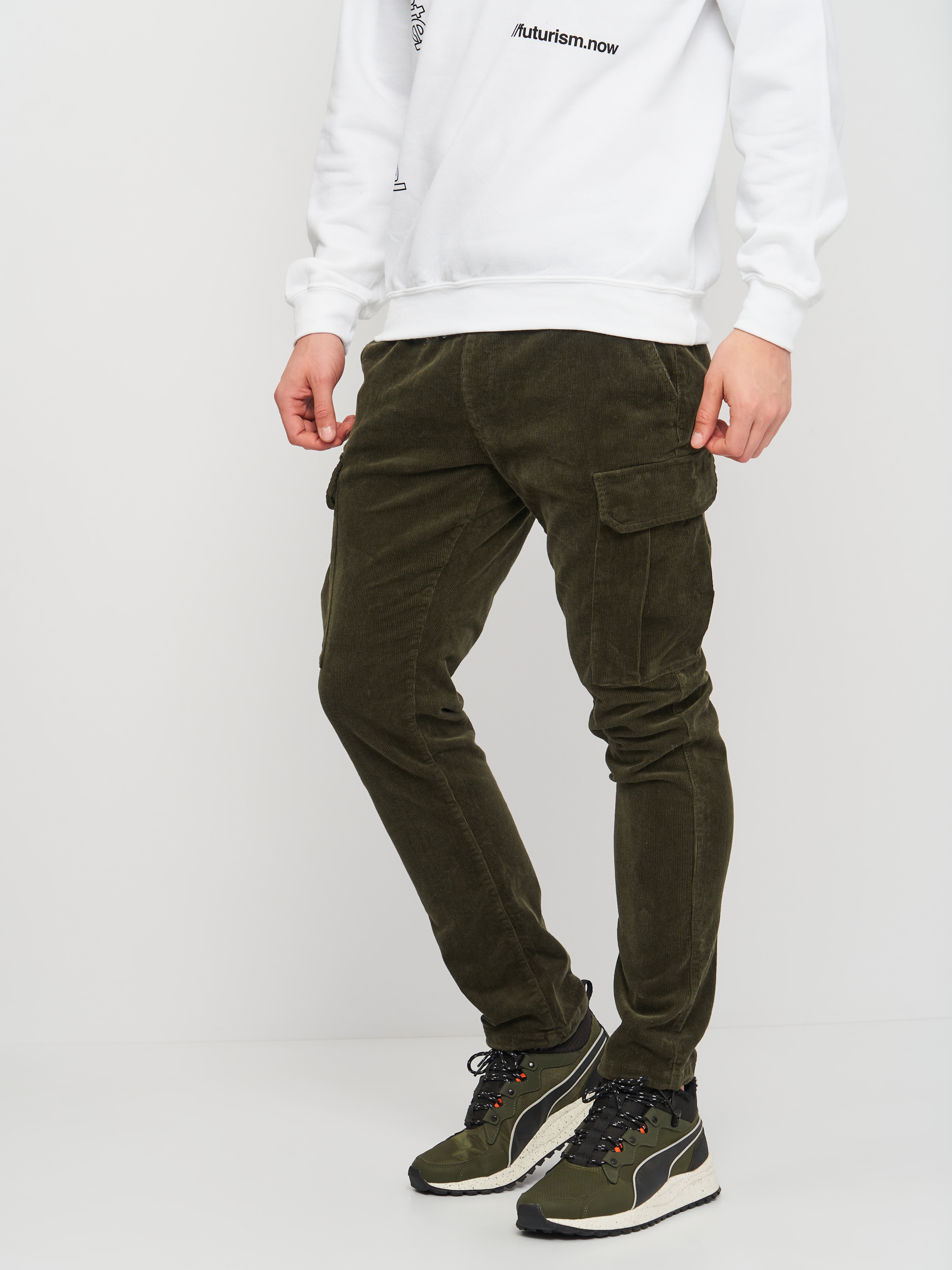 

Брюки Topman XAZ280502XBYK 34/34 Болотные
