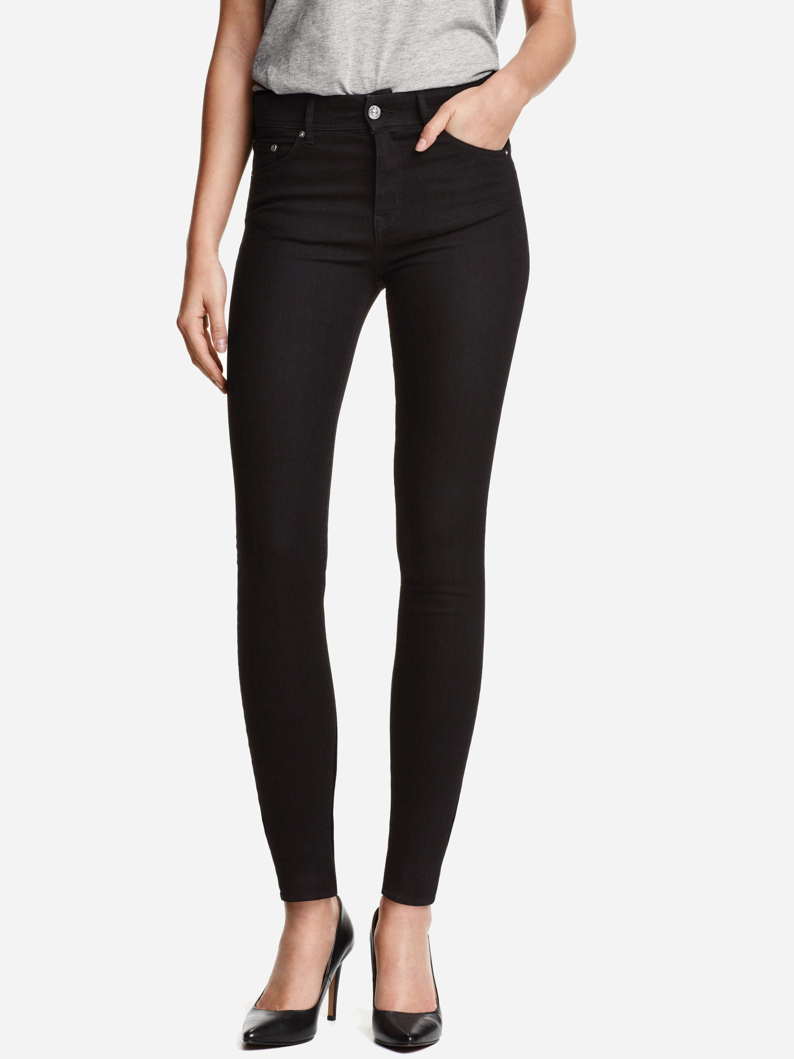 

Джинсы H&M XAZ181079OWPX 27/32 Черные