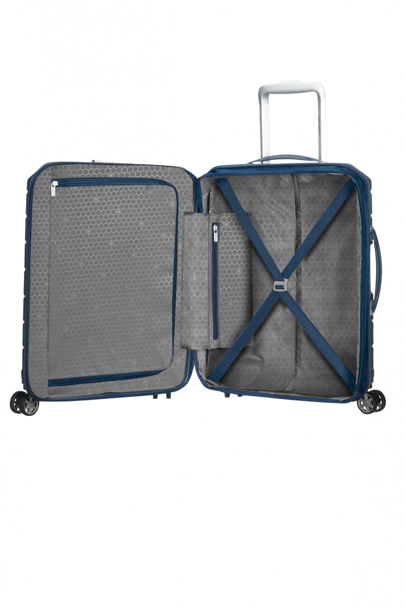 Samsonite flux spinner store 55 expandable black