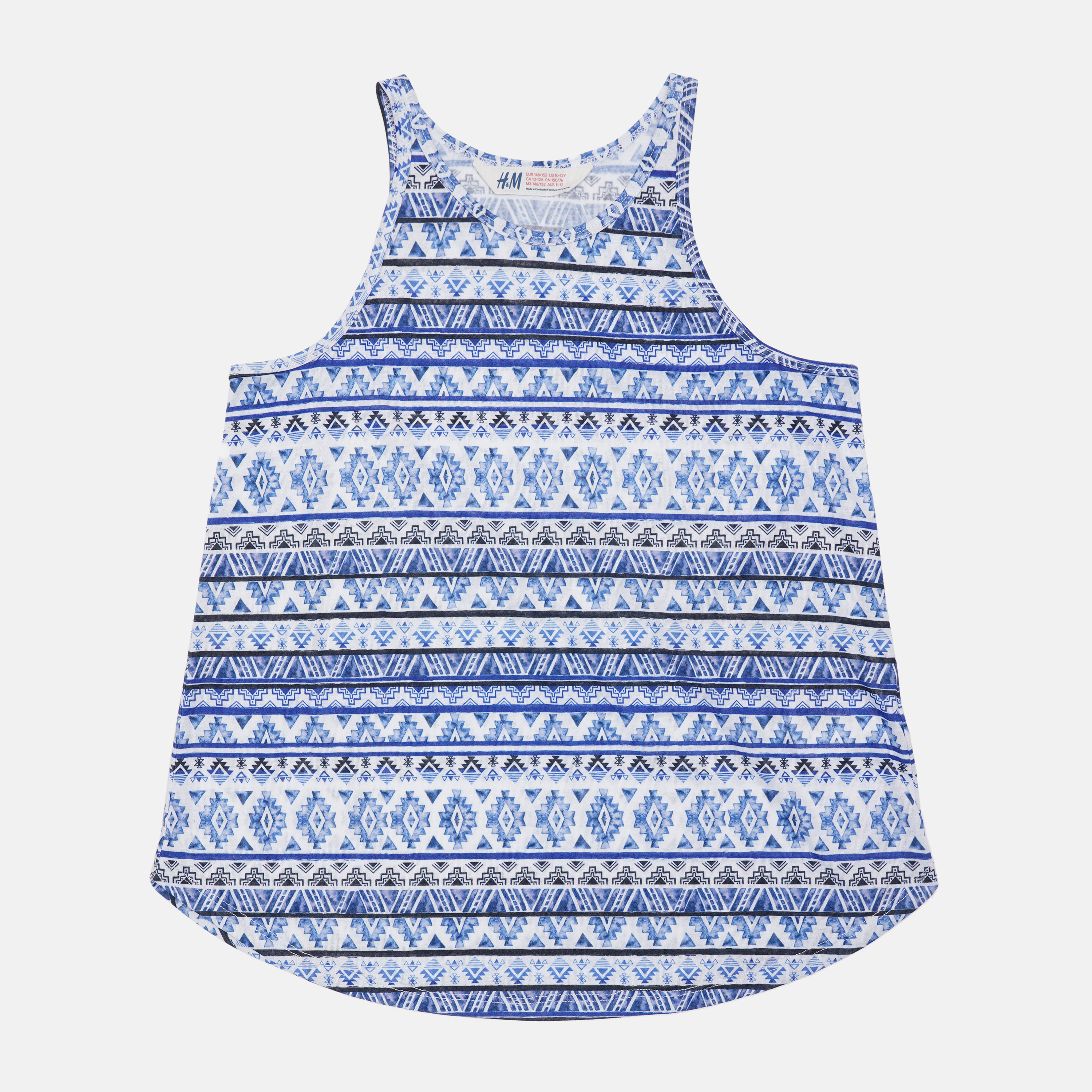 

Майка H&M 5826916 146-152 см Синяя