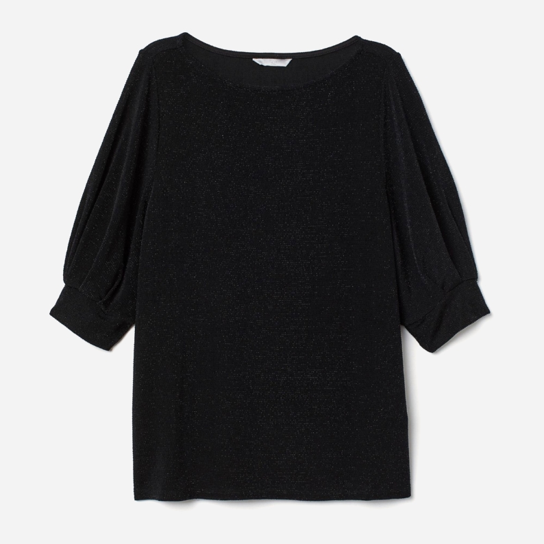 

Блузка H&M 0677734-8  Черная, Блузка H&M 0677734-8 S Черная