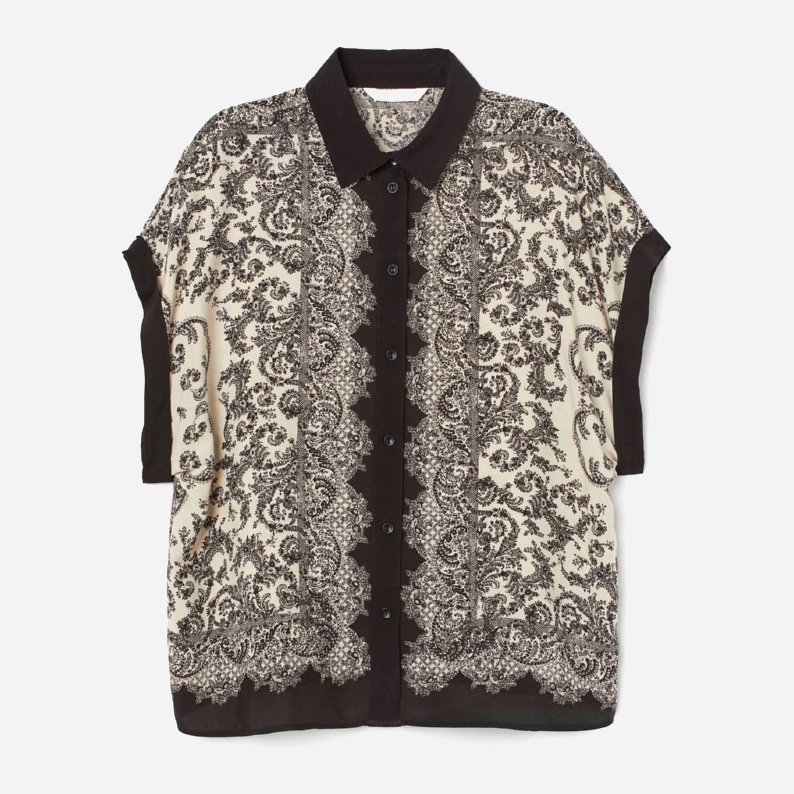

Блузка H&M 303-7609820  Бежевая, Блузка H&M 303-7609820 38 Бежевая