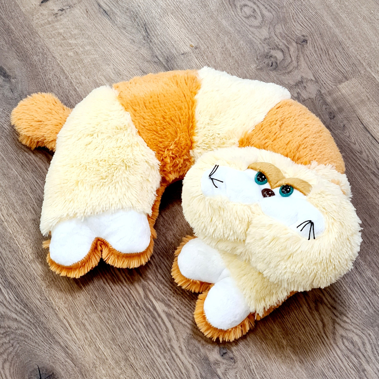 

Мягкая Игрушка Подушка Кот-Гарфилд 40*25*12 Бело-Рыжий Coolnice