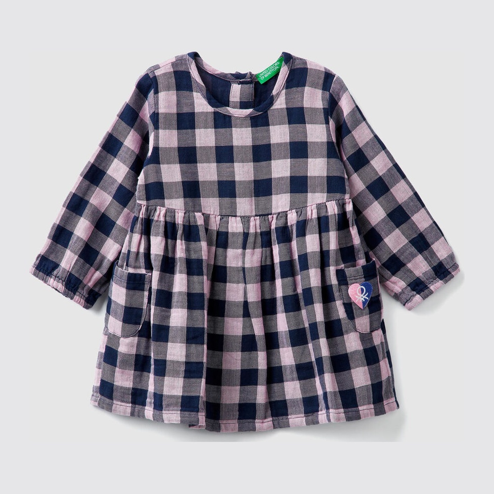 

Платье с длинными рукавами United Colors of Benetton 4ARF5VE00.P-64A XX 100 см