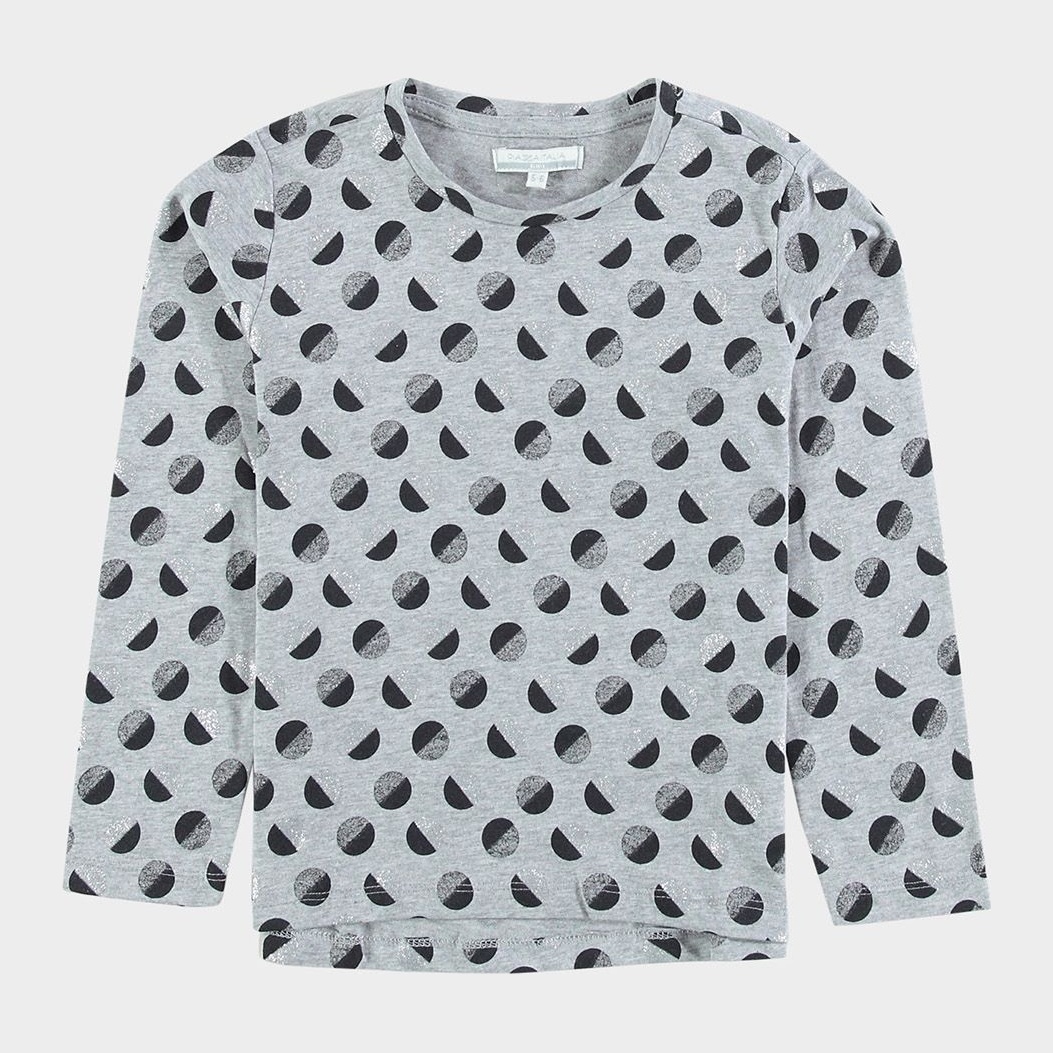 

Футболка с длинными рукавами Piazza Italia 73183 134 см Grey Melange