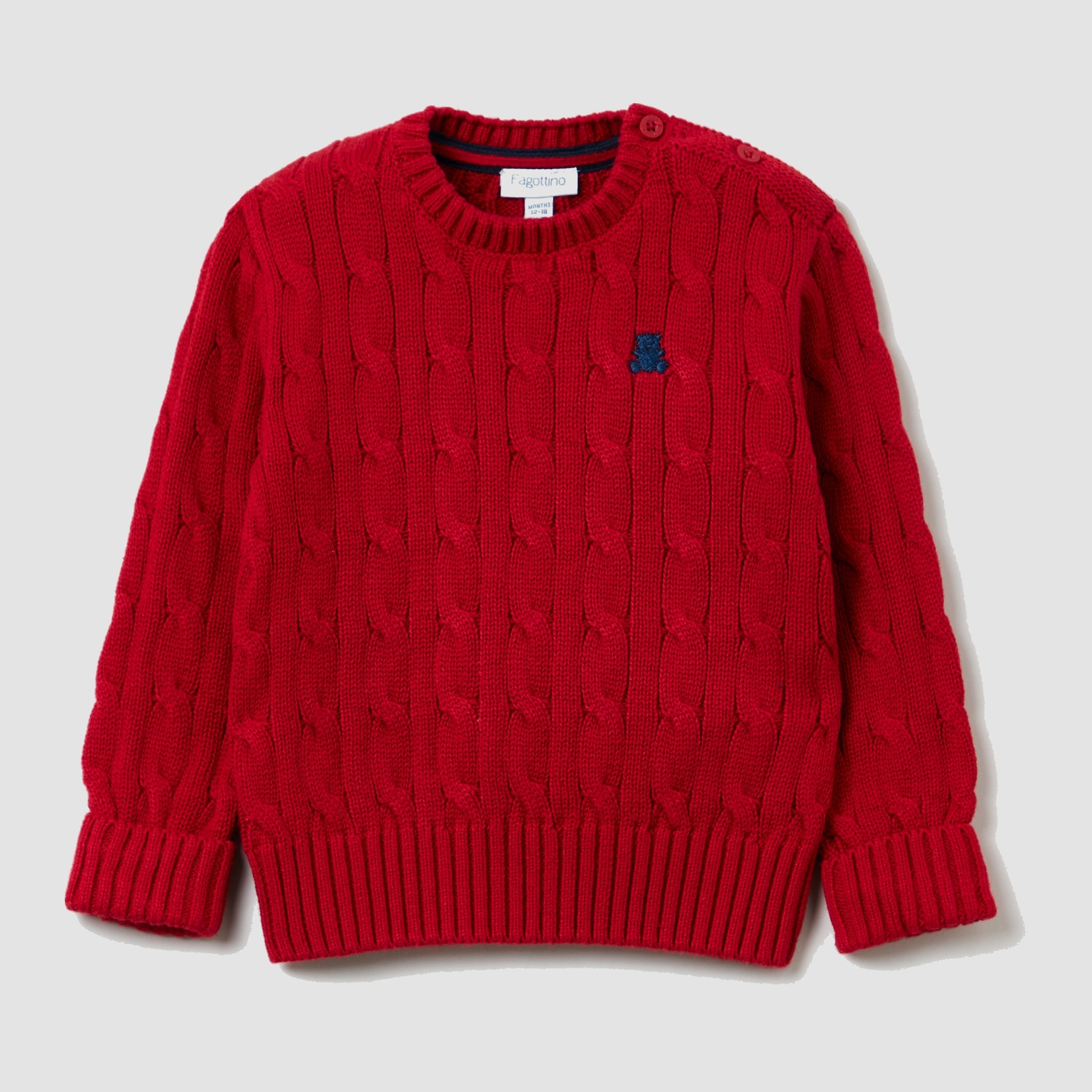 

Джемпер OVS 1321541 86 см Red