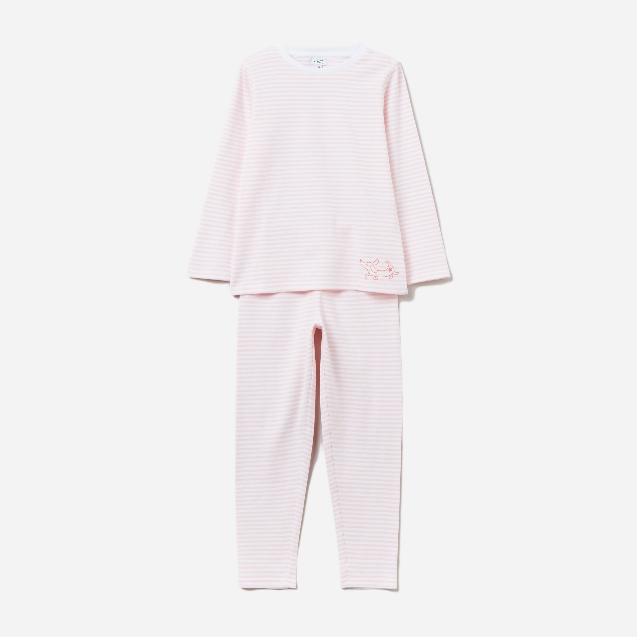 

Пижама (кофта + штаны) OVS 1329283 116 см Pink