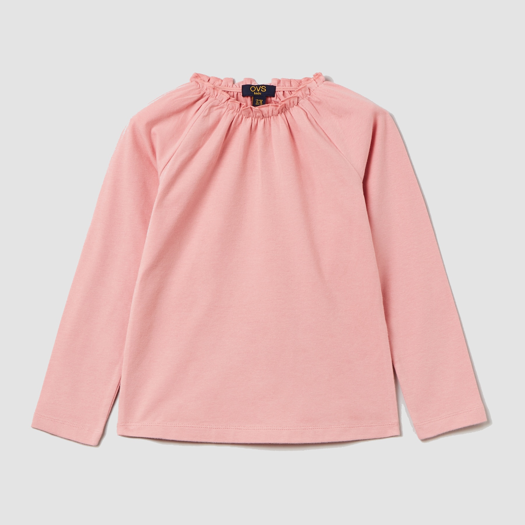 

Футболка с длинными рукавами OVS 1343622 128 см Pink