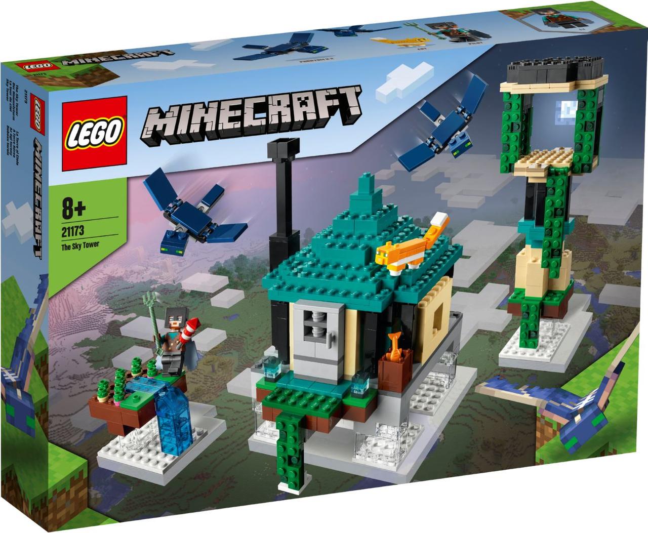 

Lego Minecraft Лего Майнкрафт Небесная башня 21173