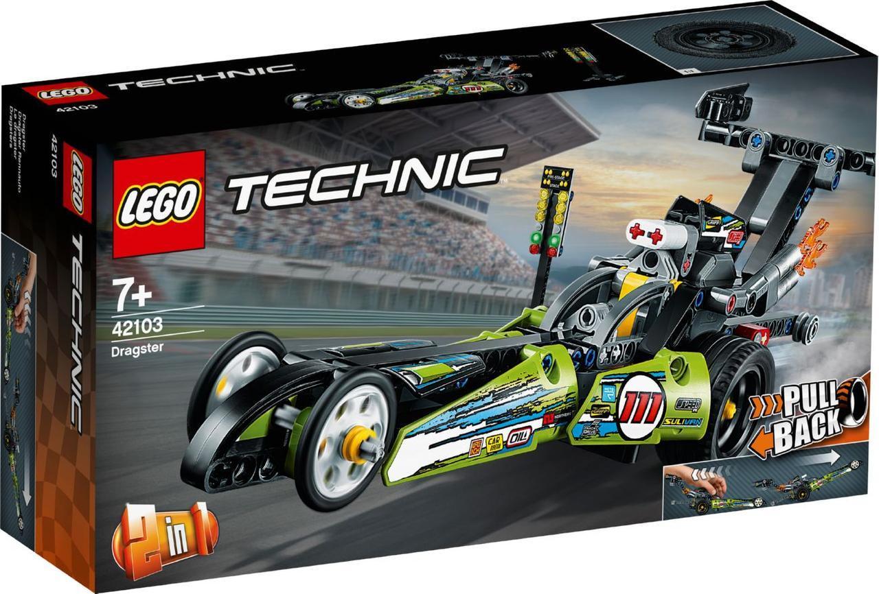 

Lego Technic Драгстер Лего техник 42103