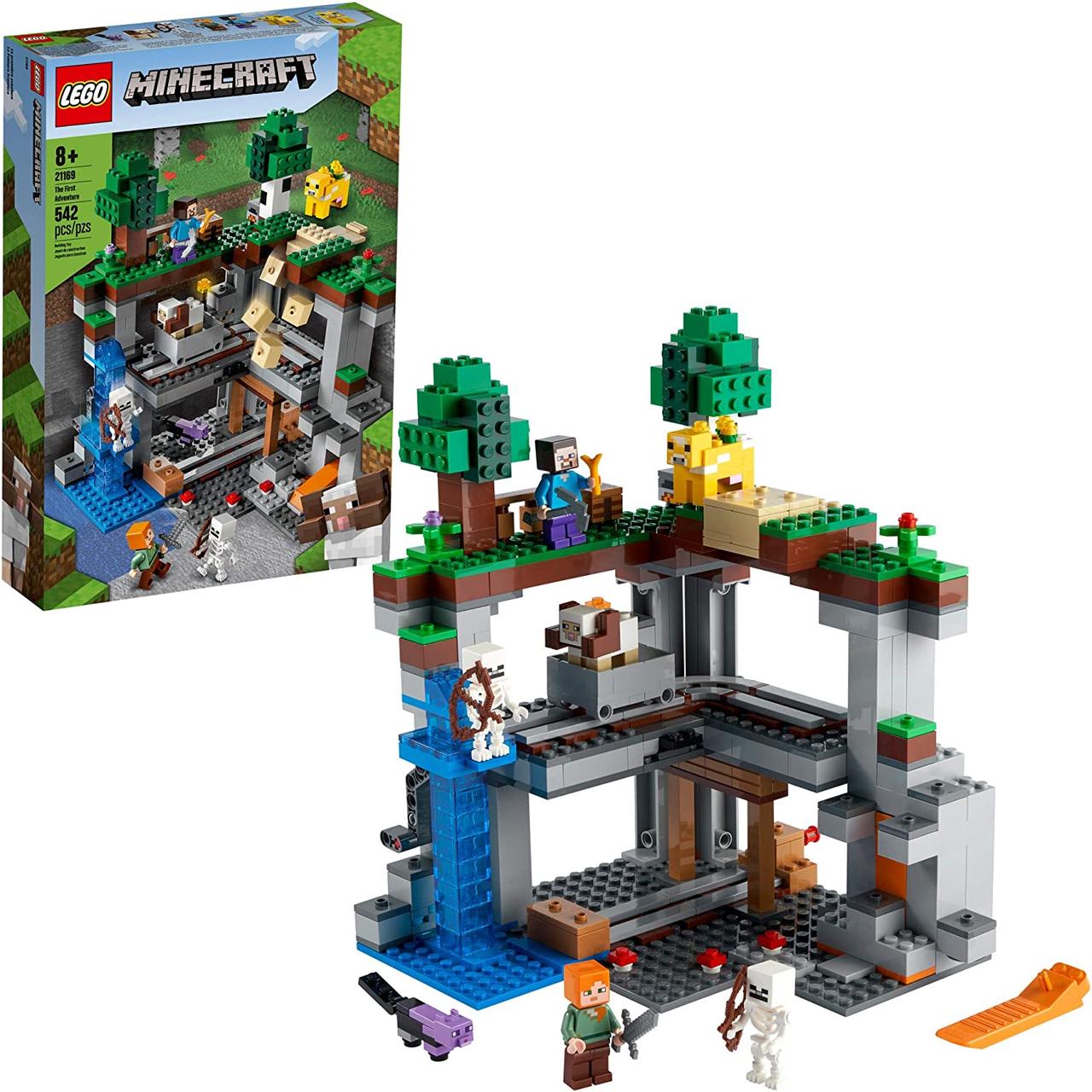 

Лего Майнкрафт Первое приключение Lego Minecraft 21169
