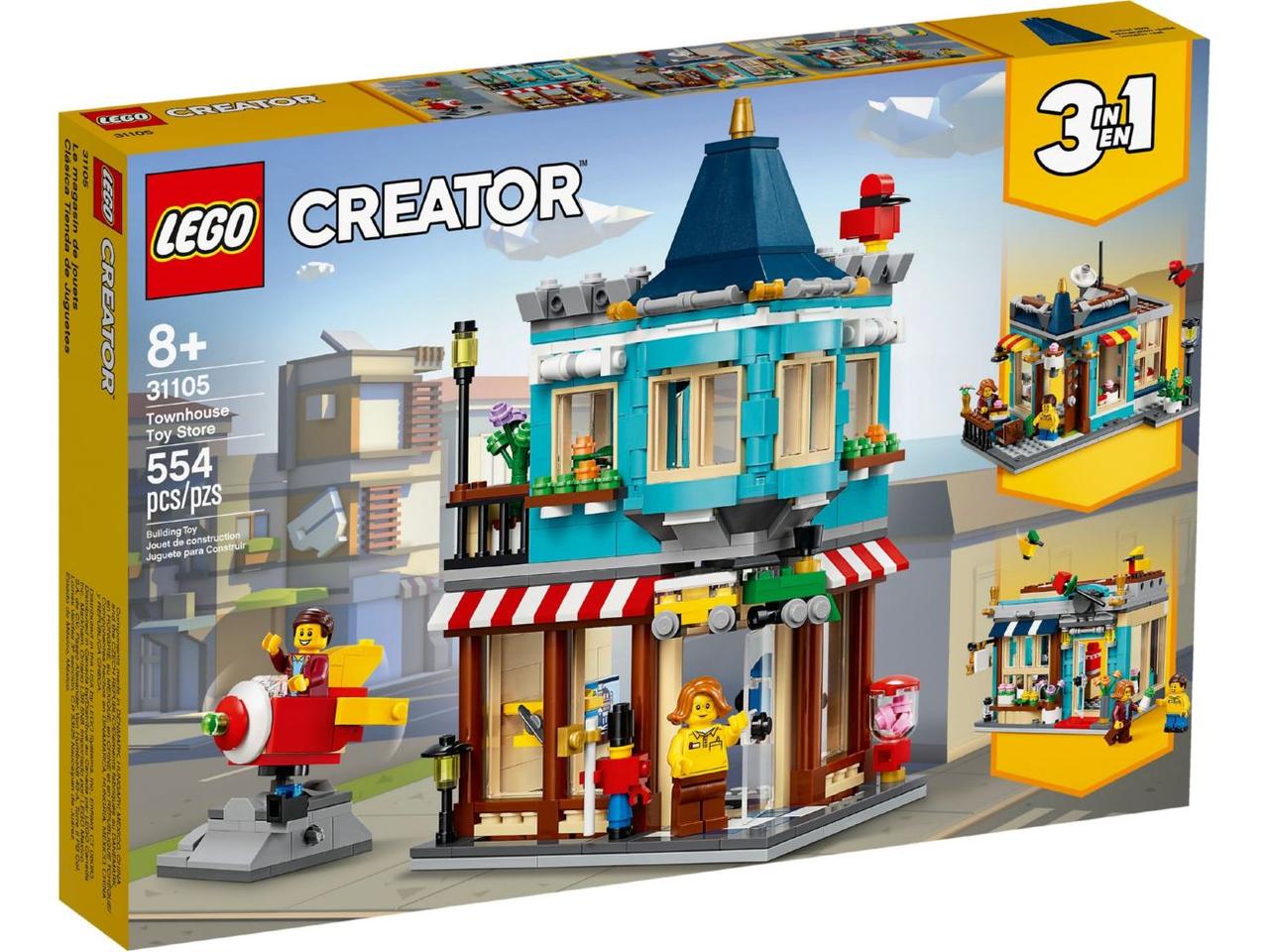

Лего 3 в 1 Городской магазин игрушек Lego Creator Лего креатор 31105