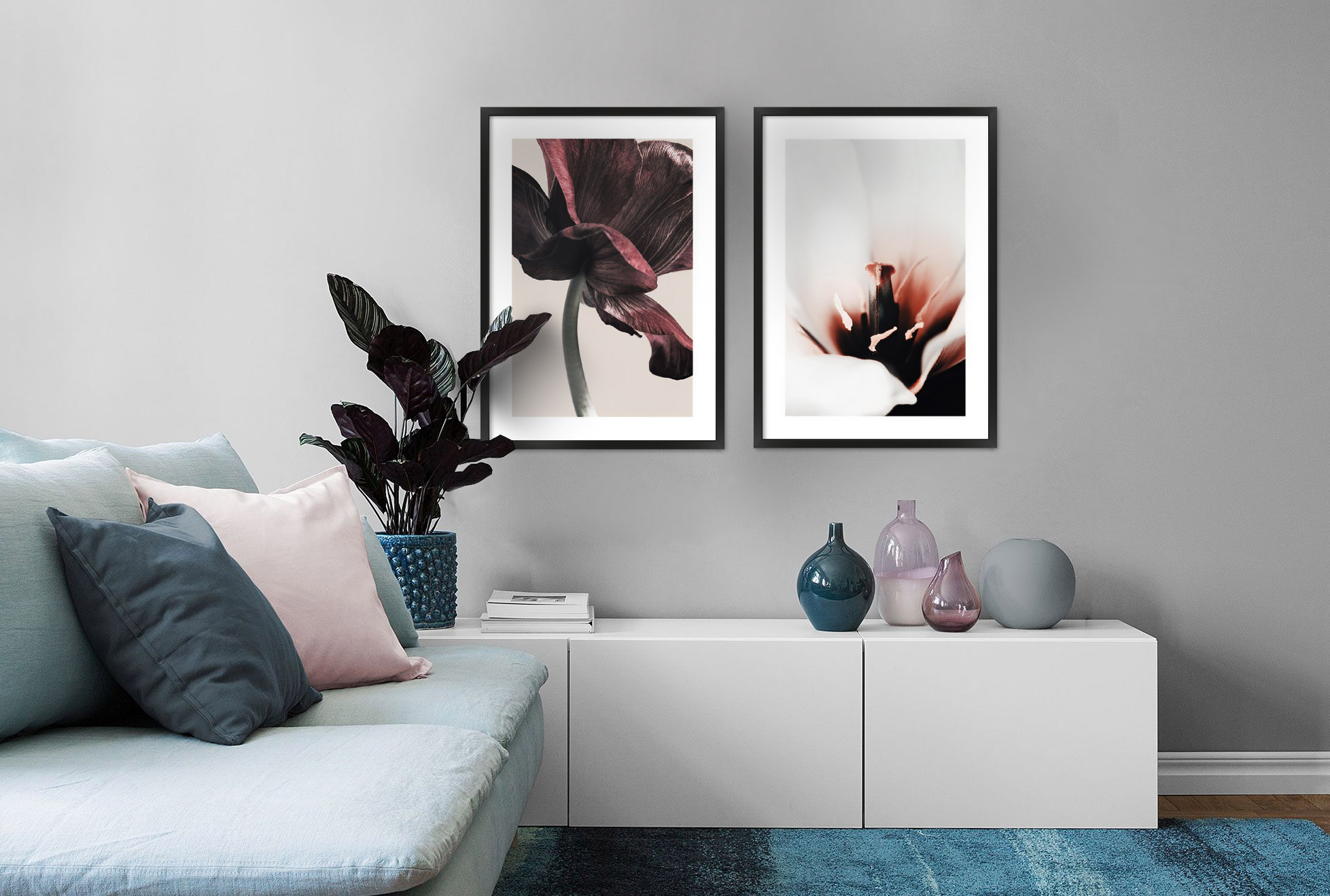 

Набор постеров "Earth Flower Set" с антибликовым стеклом 29.7 x 42 см в чёрной рамке