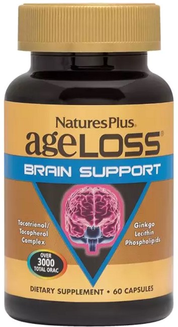 

Комплекс Для Поддержки Мозга, AgeLoss Brain Support, Natures Plus, 60 капсул (097467080119)
