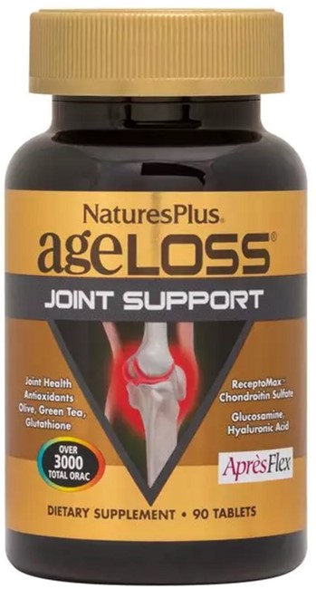 

Поддержка Суставов, AgeLoss Joint Support, NaturesPlus, 90 таблеток (097467080126)