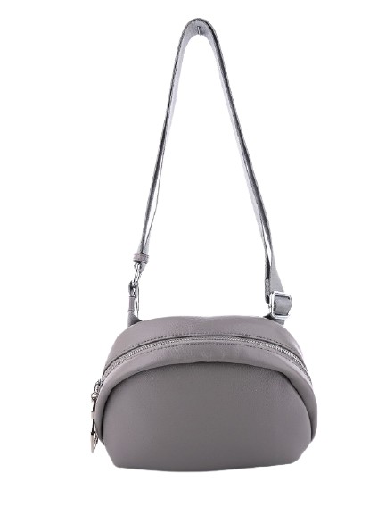 

Женская сумка кросс-боди без бренд 3096-1 22х19 см Серая
