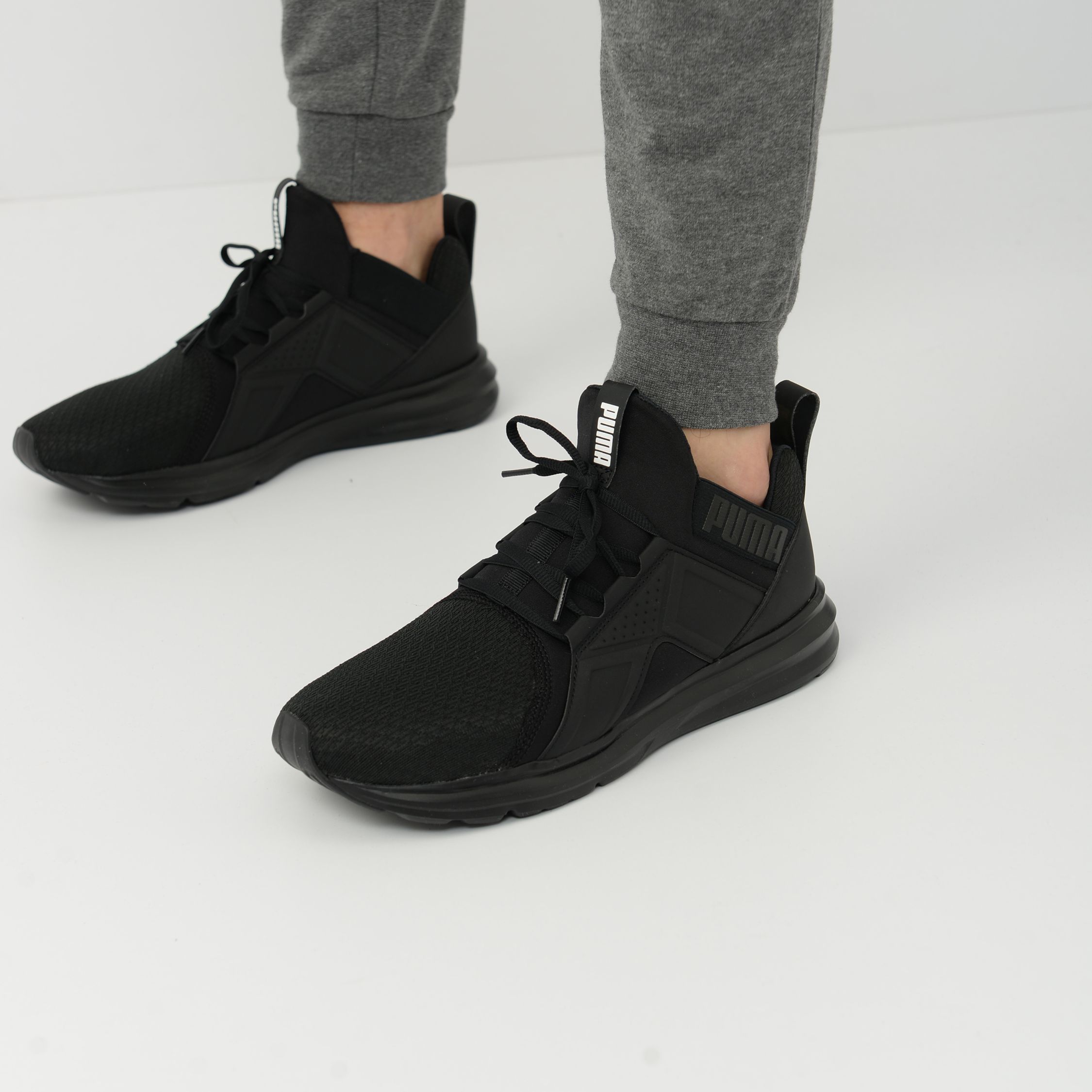 Puma enzo clearance black