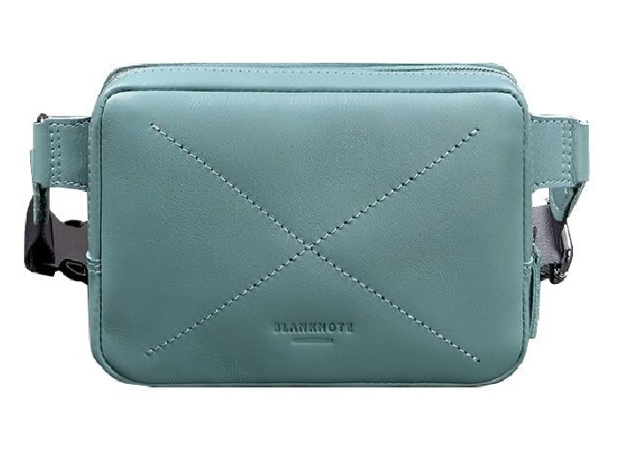 

BlankNote Сумка поясная DropBag mini Тиффани - бирюзовая (BN-BAG-6-tiffany)