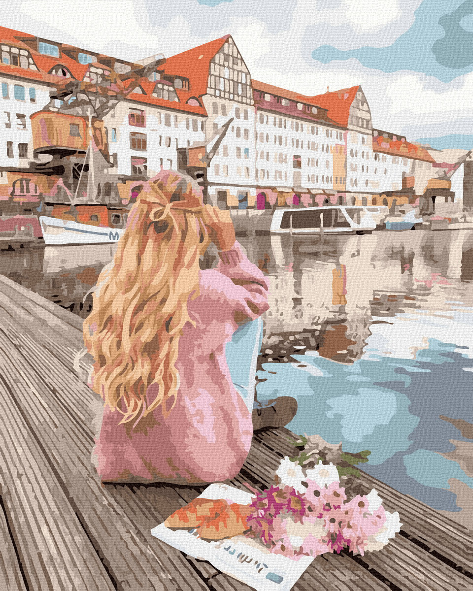 

Картина по номерам Rainbow Art GX40772 40*50 см Мысли о нём