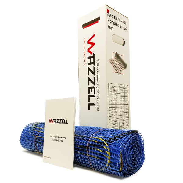 

Нагревательный мат Wazzell Easyheat 5 м² / 1000 Вт / под плитку (WAZ5017)