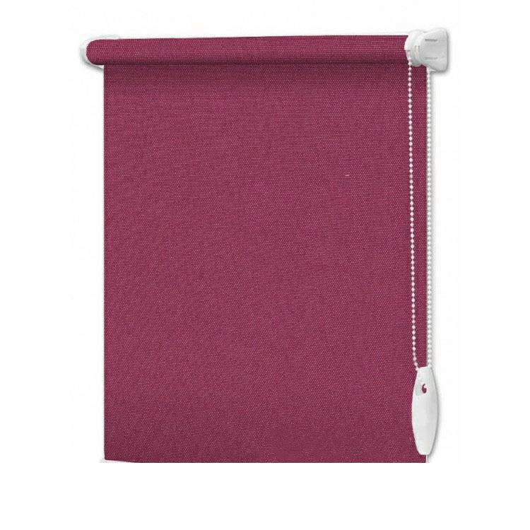 

Рулонная штора термо blackout InterDiz Argentum 514 90х160 см открытого типа Бордовый