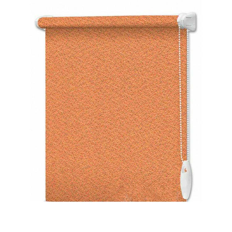 

Рулонная штора InterDiz Luminis Metallik 908 80х185 см открытого типа Блестящий Оранжевый