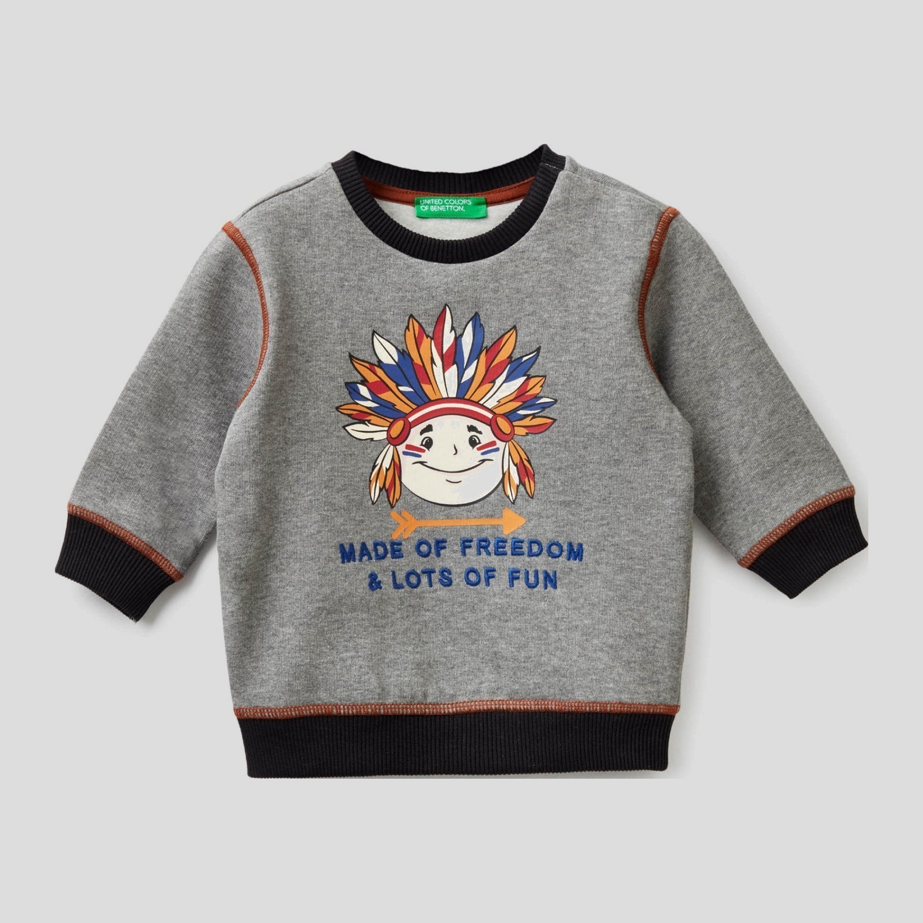 

Свитшот United Colors of Benetton 3J73C15FZ.P-507 90 см