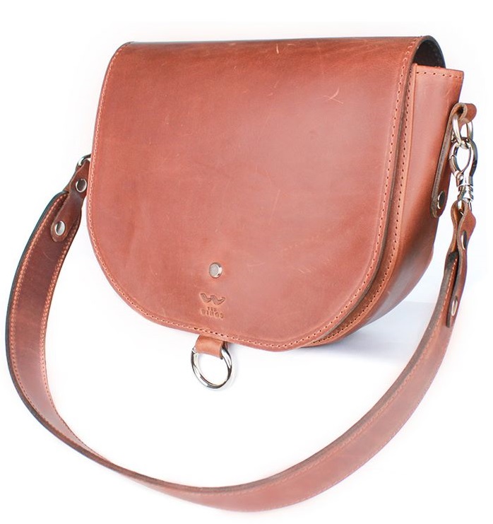 

Сумка женская кожаная The Wings RUBY L светло-коричневая винтажная TW-Ruby-big-kon-crz