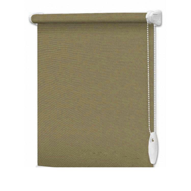 

Рулонная штора термо blackout InterDiz Charlotte С216 55х160 см открытого типа Темно-коричневый