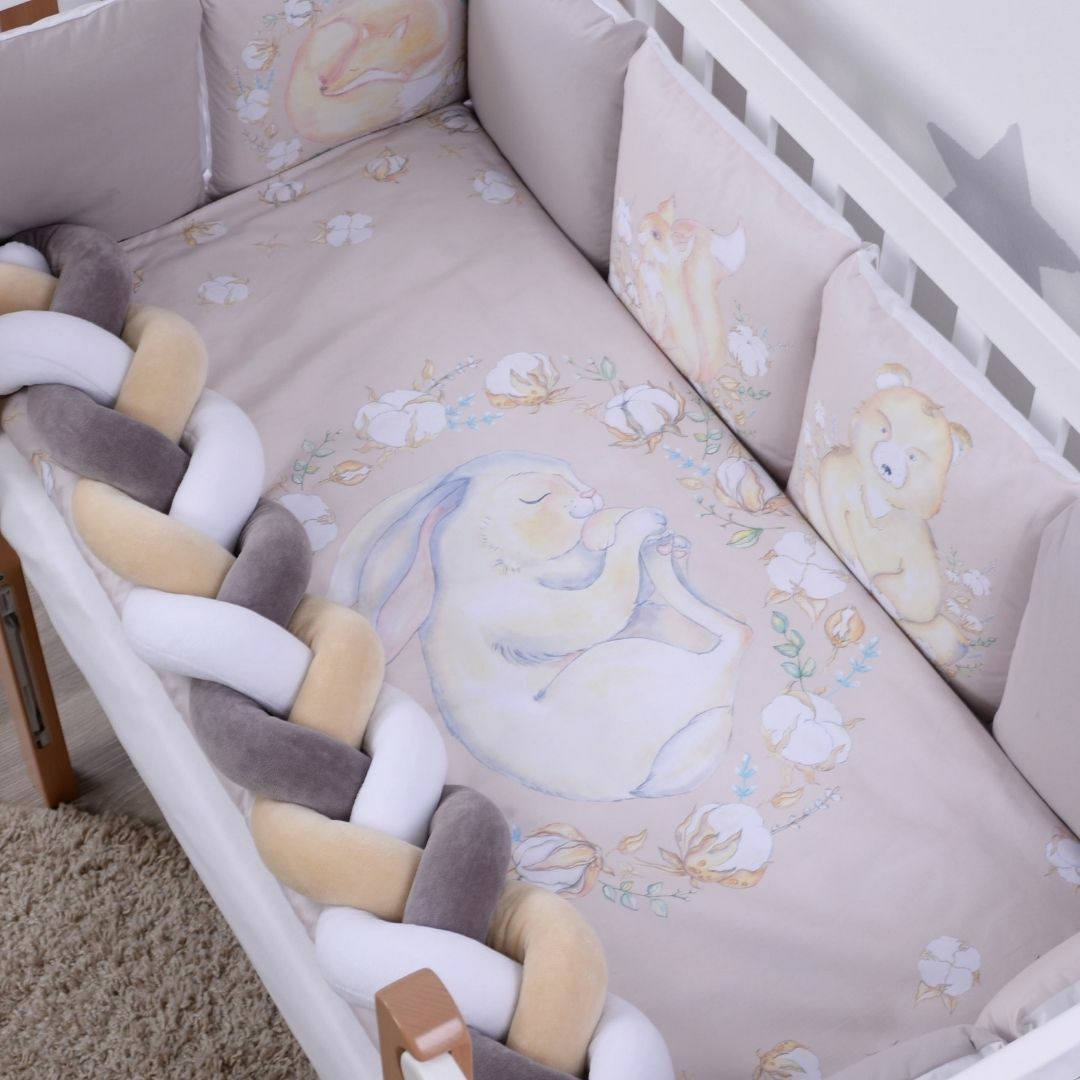

Постельный комплект для новорожденных Baby Veres Cotton touch latte 6 единиц
