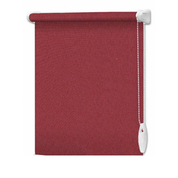 

Рулонная штора термо blackout InterDiz Charlotte С208 50х160 см открытого типа Бордовый