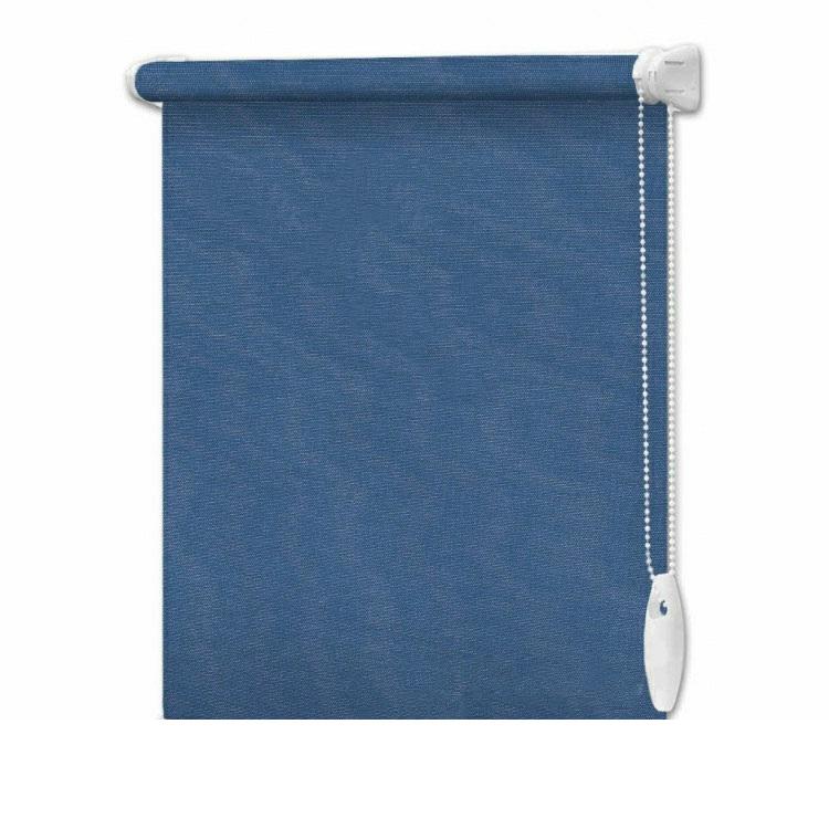 

Рулонная штора термо blackout InterDiz Argentum 512 107,5х185 см открытого типа Темно-синий