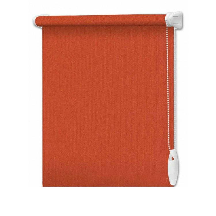 

Рулонная штора термо blackout InterDiz Julia С110 130х185 см открытого типа Терракотовый