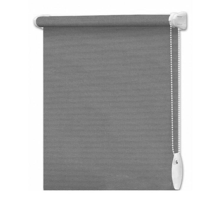 

Рулонная штора термо InterDiz BO Silver 061 95х185 см открытого типа Серый