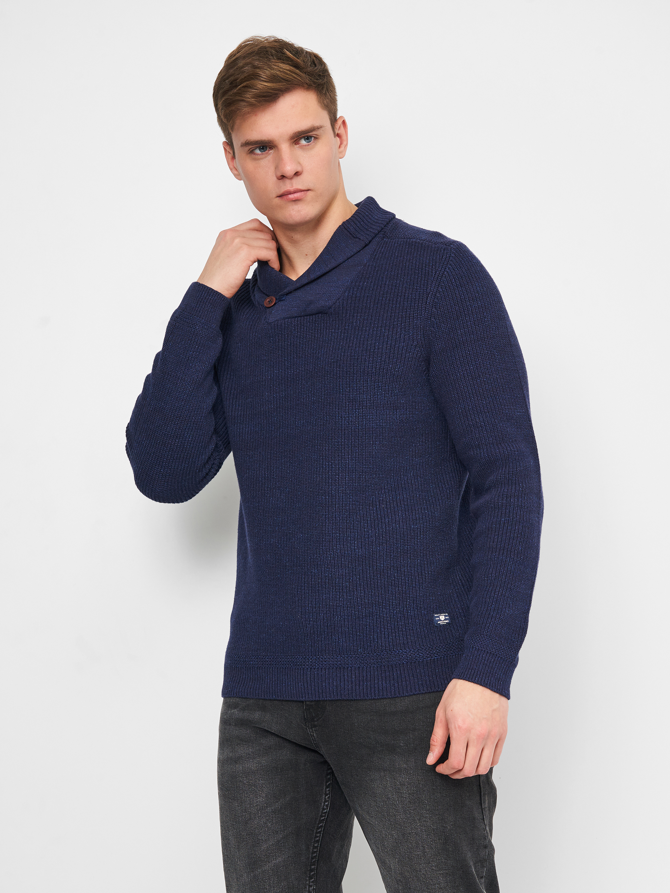 

Джемпер Jack & Jones XAZ258266EEFS  Темно-синий, Джемпер Jack & Jones XAZ258266EEFS L Темно-синий