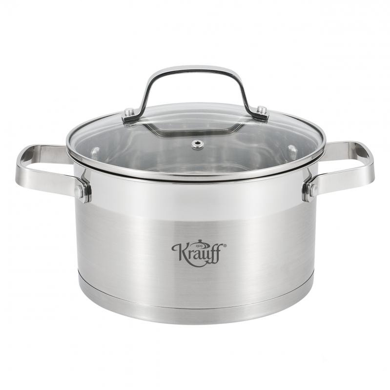 

Кастрюля со стеклянной крышкой Krauff 26-238-030 22 см 4.7 л