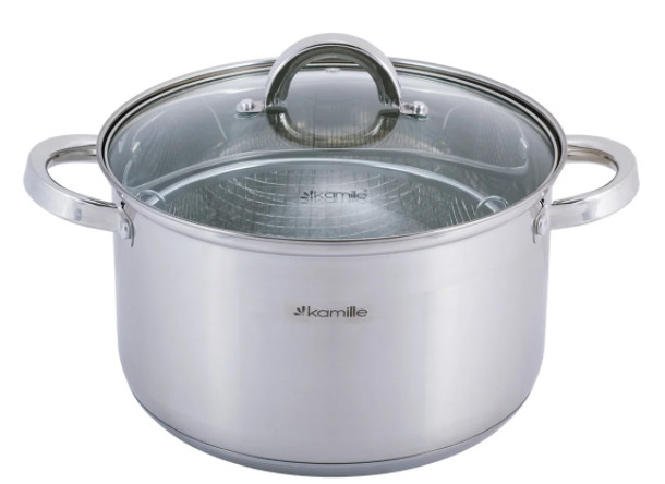 

Кастрюля для фритюра Kamille KM-5625S 6.5 л 25 см