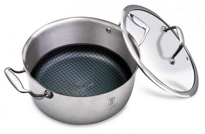 

Кастрюля со стеклянной крышкой Berlinger Haus Eternal Collection BH-6561 24 см 4.1 л
