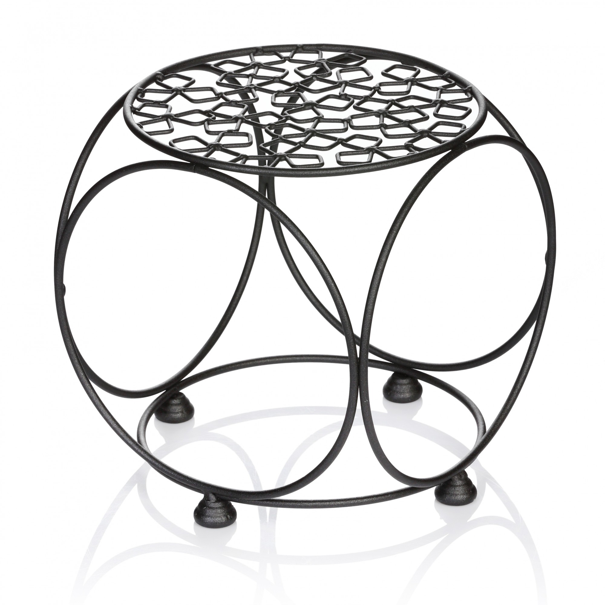 

Журнальный стол металлический TRID4А 35х35х35 см