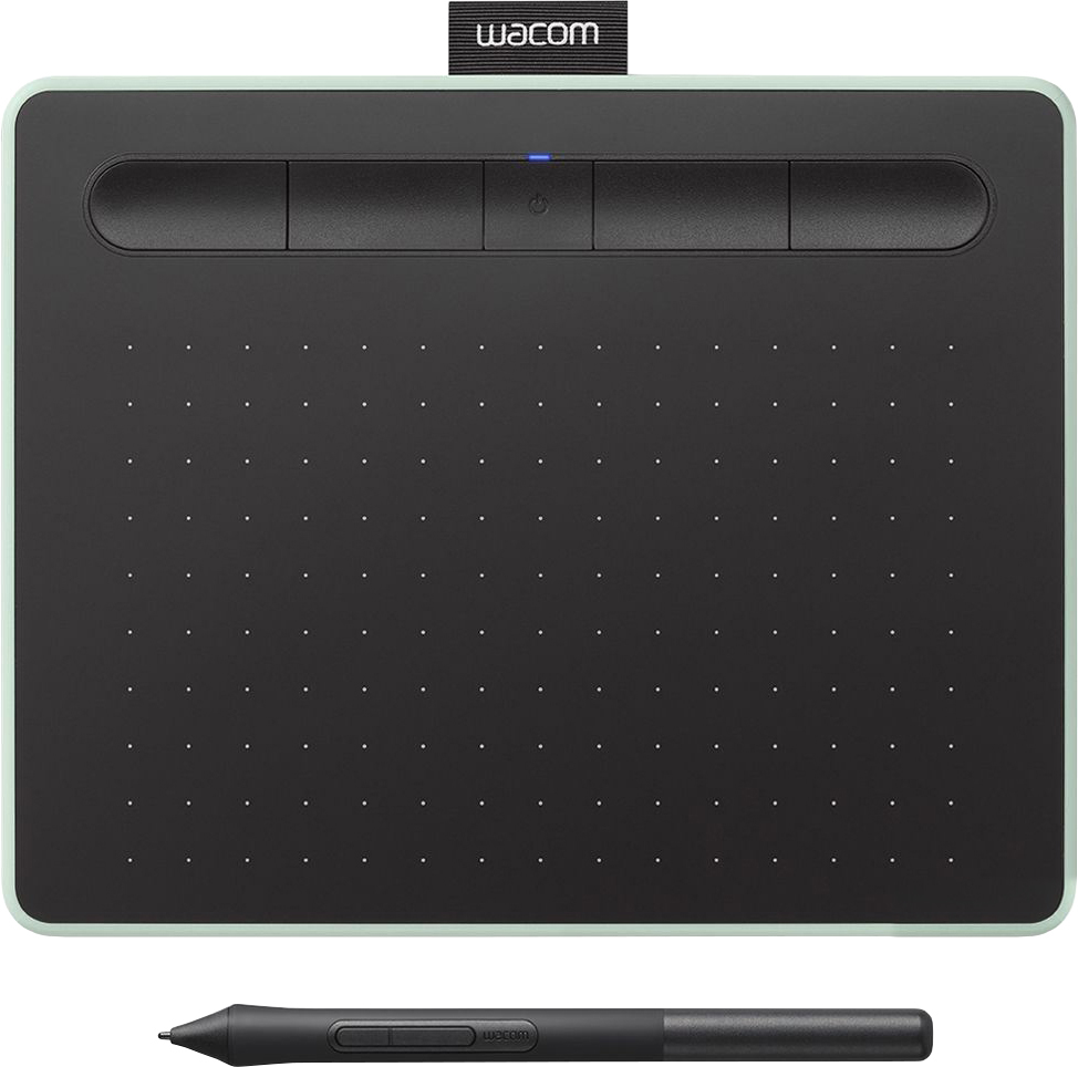 Акция на Графический планшет Wacom Intuos S Bluetooth Pistachio (CTL-4100WLE-N) от Rozetka UA
