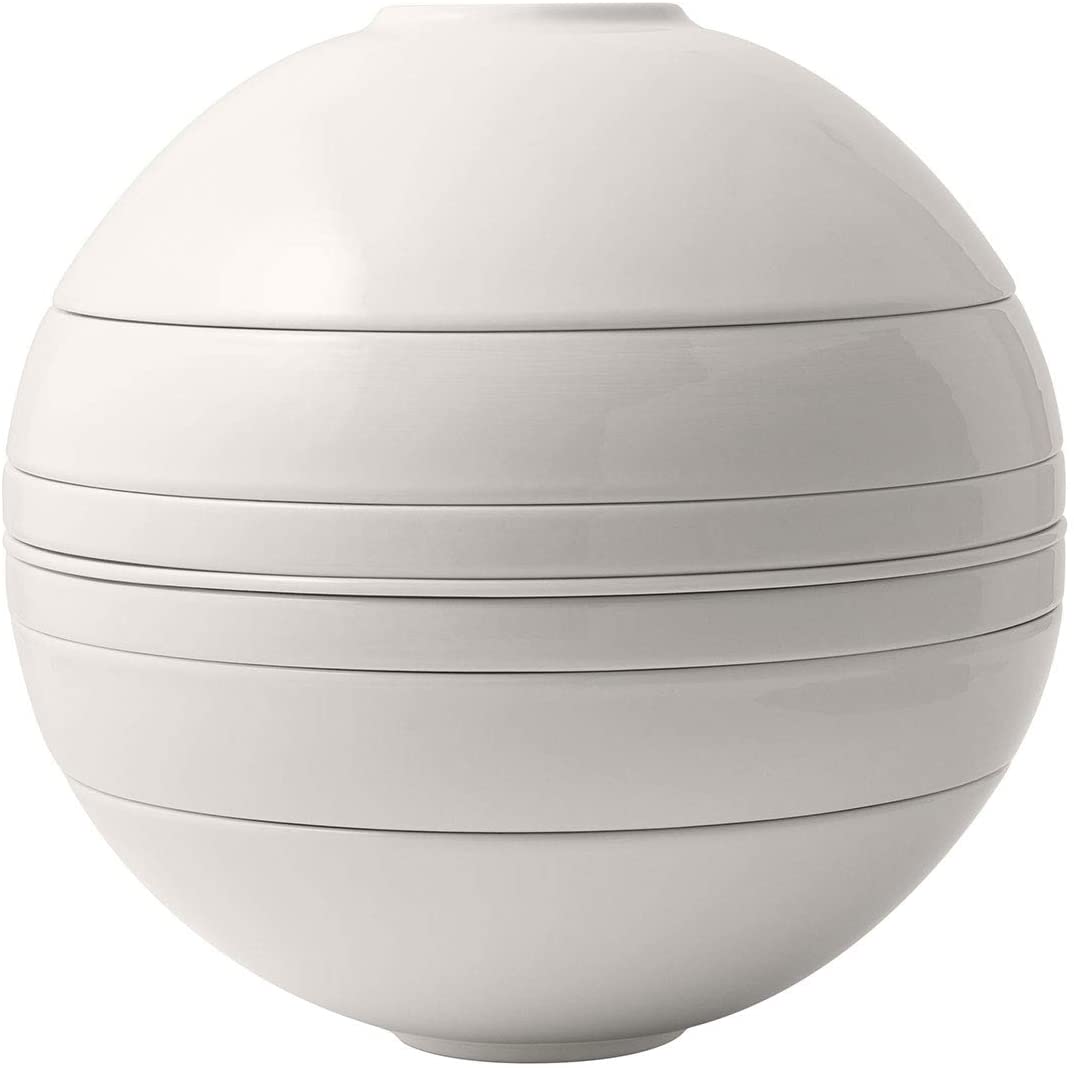 

Набор посуды Villeroy & Boch La Boule Iconic 7 предметов премиальный фарфор белый