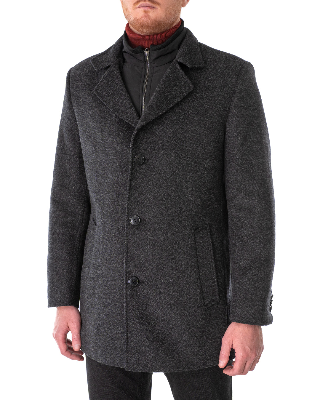 

Пальто чоловіче S4 (74313-6395-1102/21-22) Сірий, Пальто чоловіче S4 (74313-6395-1102/21-22) Сірий 48