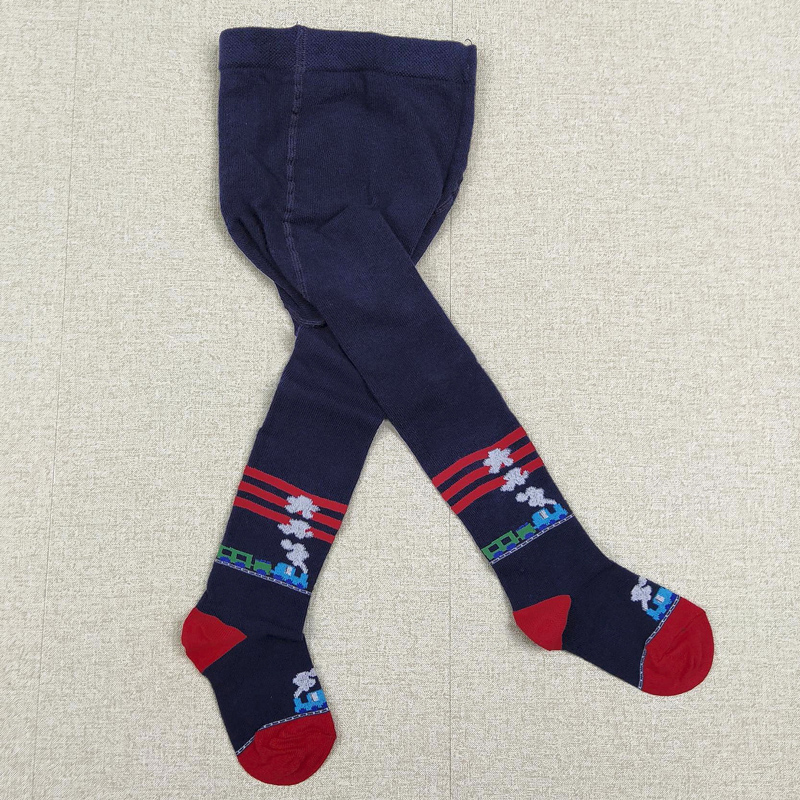 

Колготы для новорожденных 005179 TwinSocks 74-80 см тёмно-синий