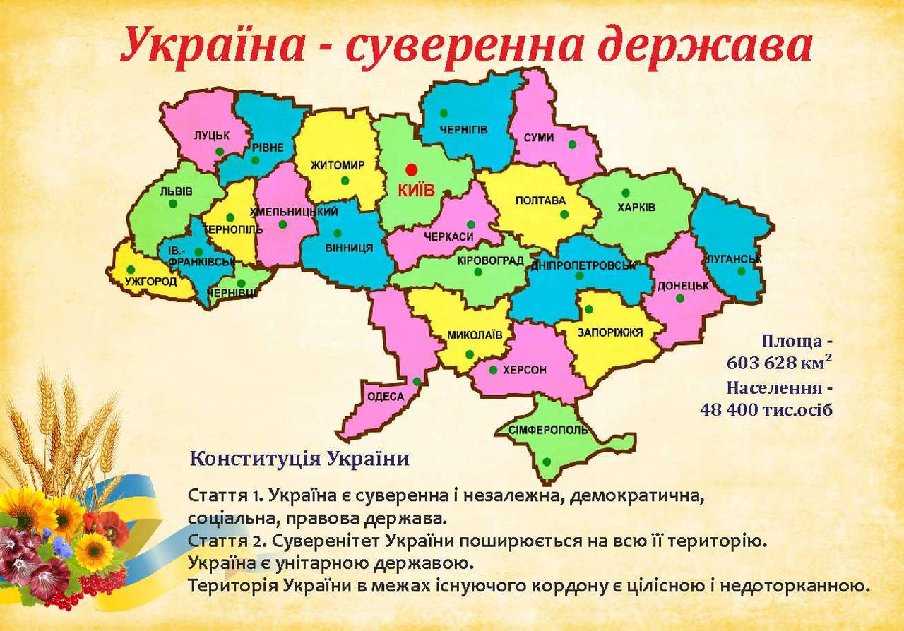 

Украина - суверенное государство ColorIT СУ110056