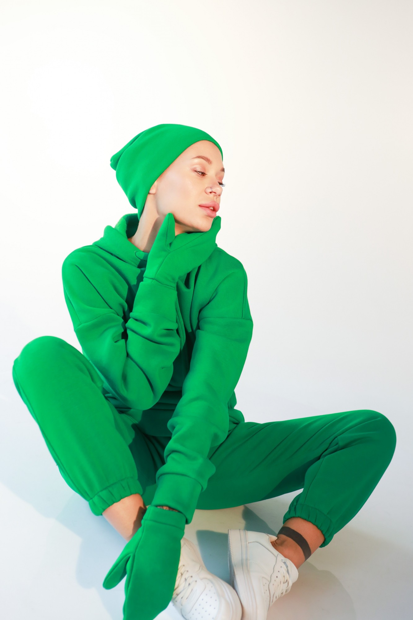 

Зимний комплект Asalart Pixie (шапка + варежки)  Зеленый 557062, Зимний комплект Asalart Pixie (шапка + варежки) One Size Зеленый 557062