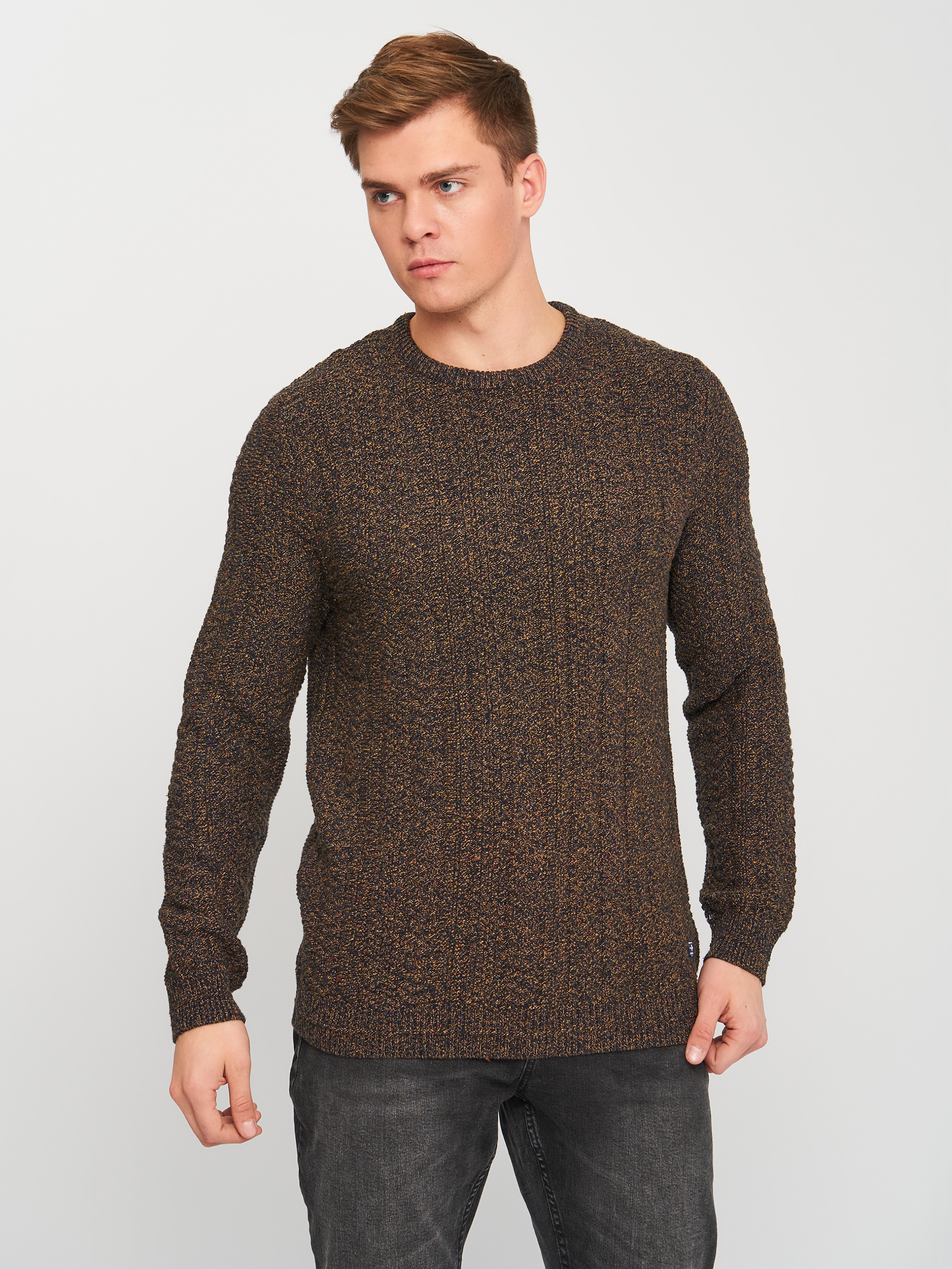 

Джемпер Jack & Jones XAZ209340JGZP  Синий/Горчичный, Джемпер Jack & Jones XAZ209340JGZP L Синий/Горчичный