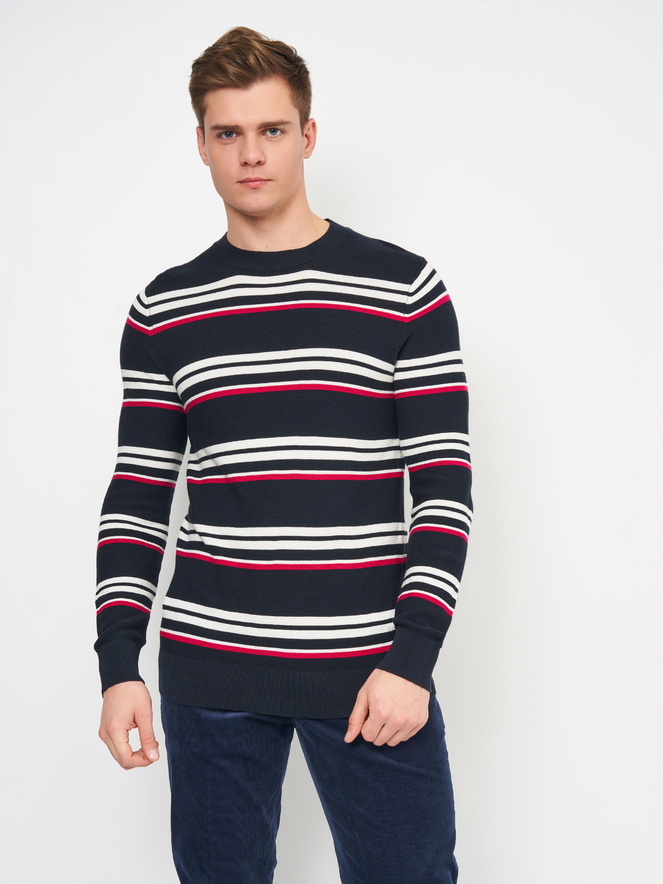 

Джемпер Selected Homme XAZ211216UCSQ  Черный в цветную полоску, Джемпер Selected Homme XAZ211216UCSQ L Черный в цветную полоску