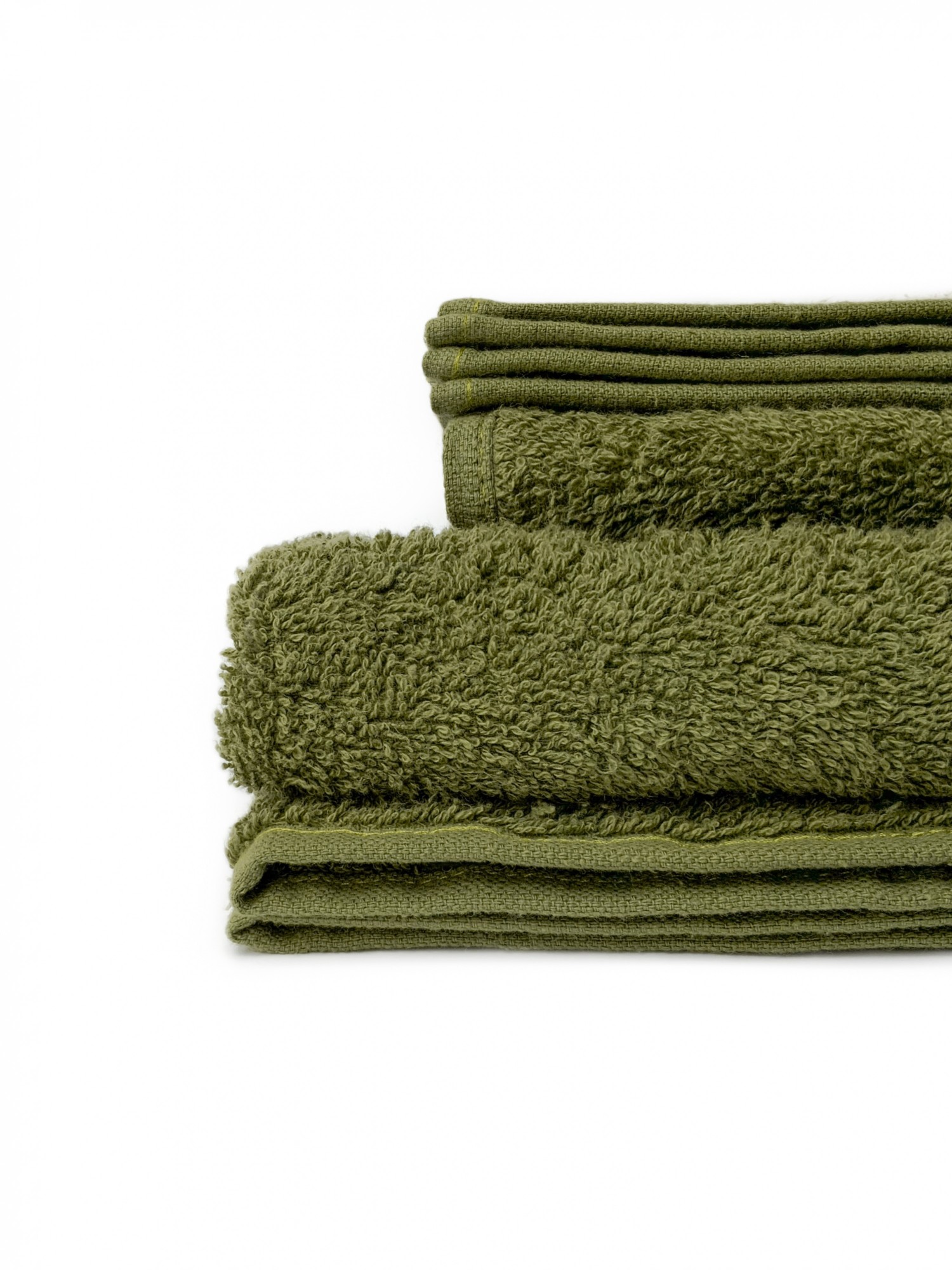

Простынь Махровая Dokma 155x220 Green Olive